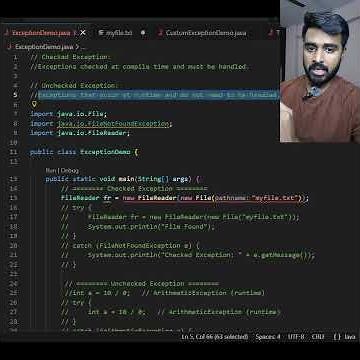 What Are Checked and Unchecked Exceptions in Java? (Beginner Friendly!) #codetechshivam #coding