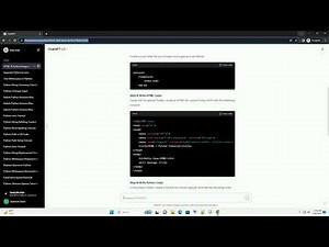 how to use html and python together