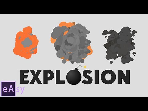 Explosion in After Effects / tutorial