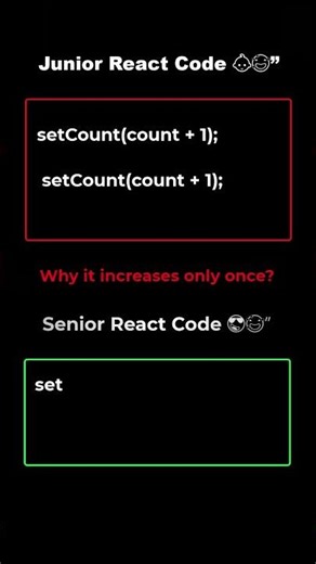 React State Update Bug 😭 | Junior vs Senior