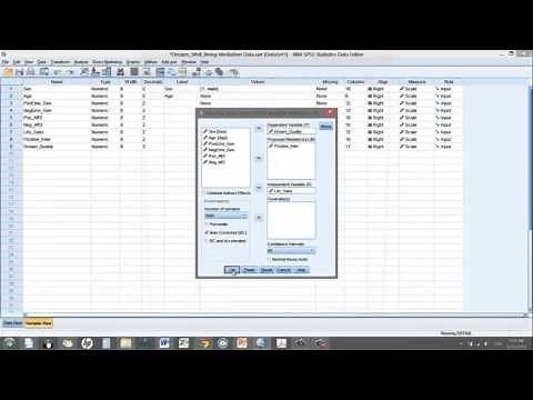 Mediation with Bootstrapping