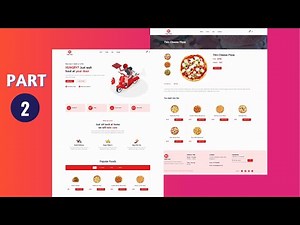 Build React Responsive Food Delivery App Using ReactJs & Redux Toolkit | React Js Project - PART 02