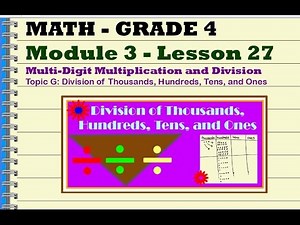 Grade 4 Mod 3 Lesson 27