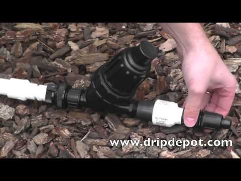 How To Convert PVC Pipe Threads to Hose Threads