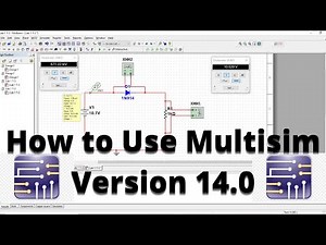 How to Use Multisim Version 14.0 | Basic Introducton to Multisim in Electronics Circuit Analysis Lab