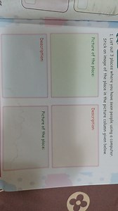 List out 3 places where you have seen people using a computer.... | Filo