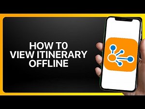 How To View TripIt Itinerary Offline ! Tutorial
