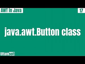 Java awt Button class | methods of | constructors | example | how to create button java | in hindi