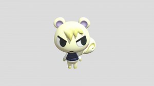 Marshal  Animal Crossing - Download Free 3D model by jlehman2028