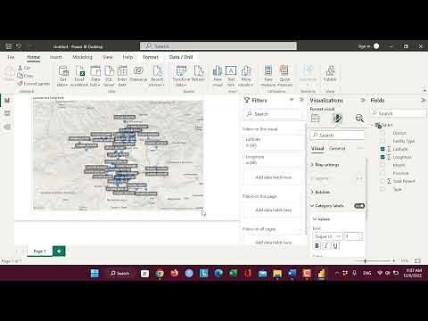 Category Label on Map Visual in Power BI | DataLab