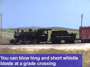 Exclusive model train video: Bachmann Trains HO scale Mogul 2-6-0 steam locomotive