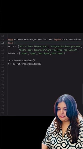 Build your own Spam Detector in Python in under 1 minute! #programming #coding #machinelearning