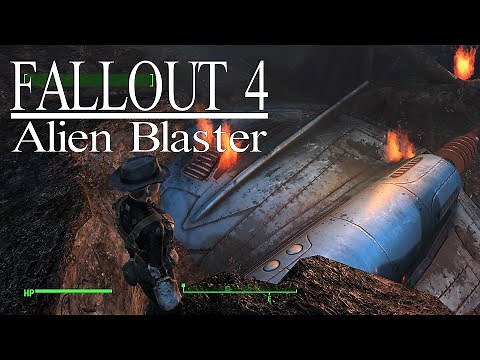 Fallout 4: UFO Crash Location and Alien Blaster
