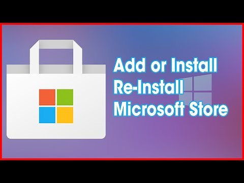 How to Add or Re-install/Install Microsoft Store in Windows 10 Easily in 2021 (All Version) ✔✔✔