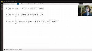 Which of these is not a function?