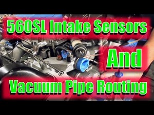 560SL - Installing Intake Vacuum Lines & Sensors