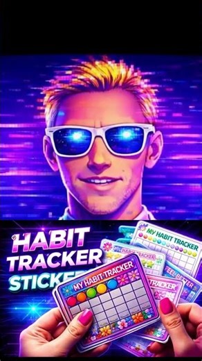 Habit Tracker Stickers! 🔥🔥