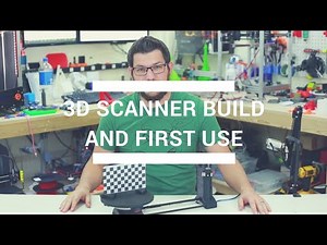 DIY 3D Scanner Build and First Use