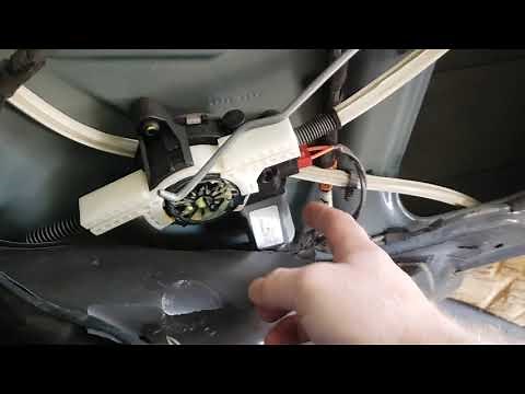 Dodge Caravan Stuck Window Fix