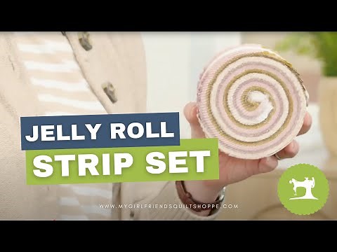 Jelly Roll Strip Quilting Tutorial with Amy Smart!