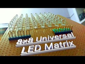 DIY | How to make 8×8 LED matrix part 1