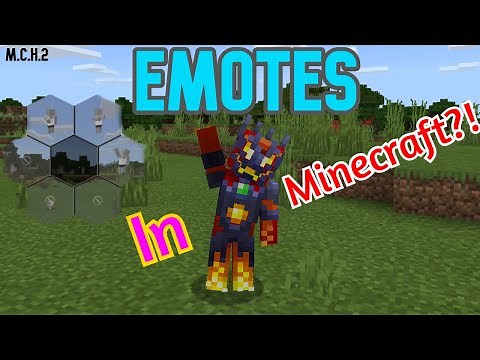 How to do EMOTES in Minecraft!