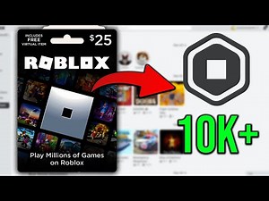 How to Redeem a Gift Card in Roblox