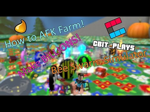 How to AFK Farm & Make BILLIONS! | Bee Swarm Simulator