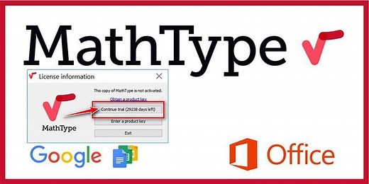 Download MathType Version 7.4.4.516 Final (Lifetime License) - Soạn công thức, tạo ký hiệu toán học - Trần Quốc Đại