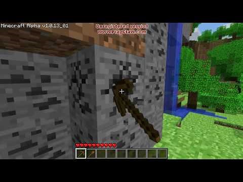 Minecraft Tutorials - 01 - How to Survive your First Night