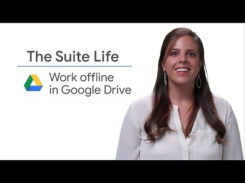 Work offline in Google Drive