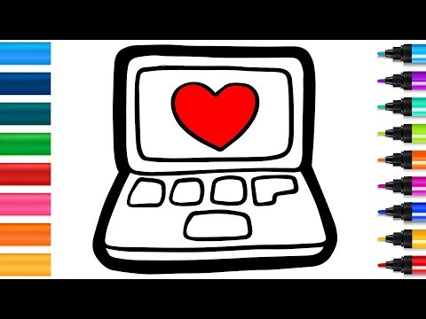 How to Draw a Computer | Step by Step Easy