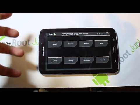 Samsung Galaxy Tab 3 TWRP recovery and root