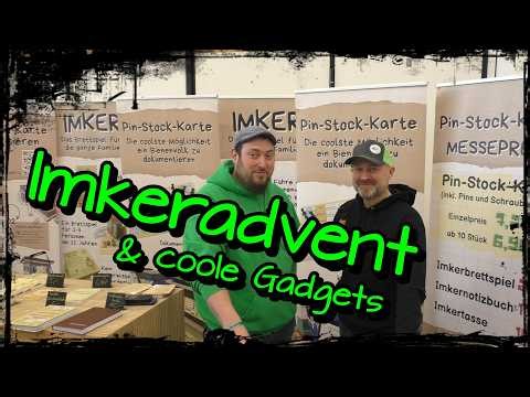 Beekeeping made easy: Pinstock map, smoke, beekeeping game & the Advent calendar for beekeepers