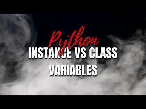 Python Oop: 3. Instance vs Class Variables