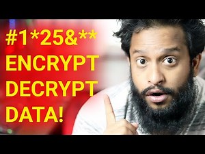how to ENCRYPT & DECRYPT your data using Kali Linux