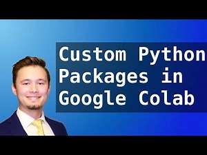 Call Custom Python Packages in Google Colab