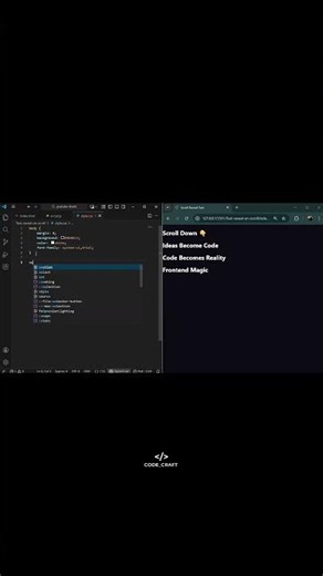 Text Reveal on Scroll ✨ #youtube #subscribe #like #comment #share #viralreels