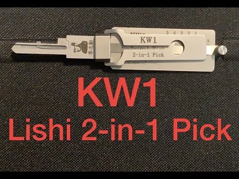 Lishi KW1 2-in-1 Pick and Decoder Tool