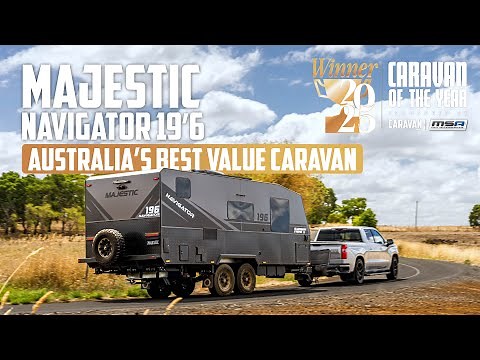 Majestic Navigator 19'6 | Caravan of the Year 2025 | Australia's Best Value Caravan