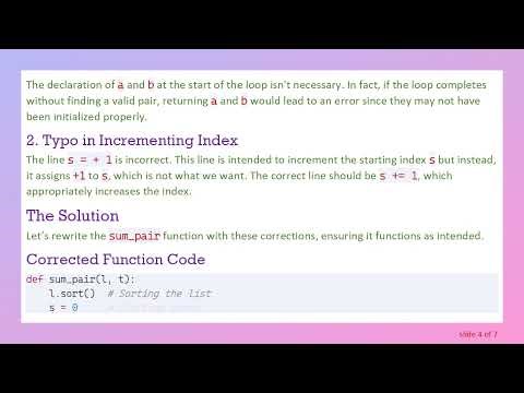 Resolving return Statement Issues in a Python While Loop