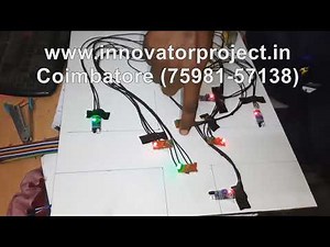 vehicle density based automatic traffic light control / Density based traffic light control projects