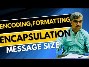 Understanding Encoding, Formatting, Encapsulation, and Message Size in Networking