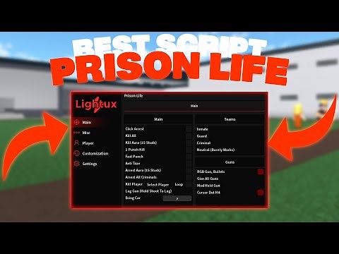 The *BEST* Prison Life Script 🔫 | Get All Guns, Kill All, Kill Aura, & MUCH More!