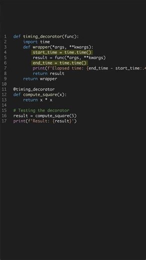 Master Decorators in 60s - Python Tips #shorts