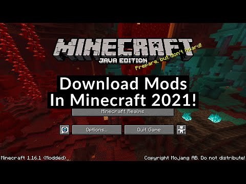 How To Get Mods In Minecraft Java Edition 2021