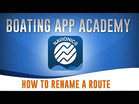 How to Rename a Route