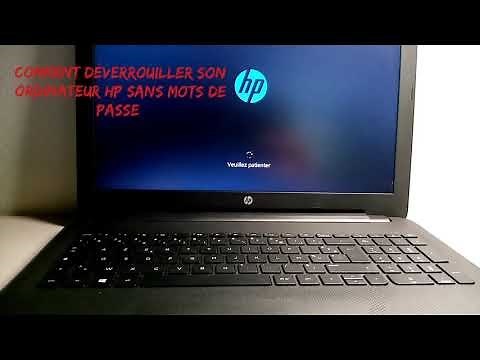 Comment déverouiller son pc hp sans le mots de passe