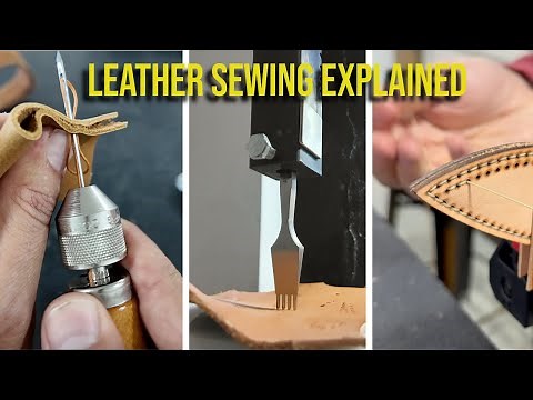 Every Leather Sewing Method I've Tried // Beginner to Advanced