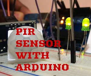 PIR Motion Detector With Arduino (simple and Easy Demostration)